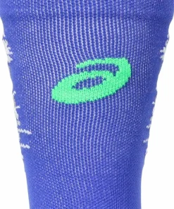 Sale Asics Performance Run Sock Crew Cobalt Burst/Vital Green