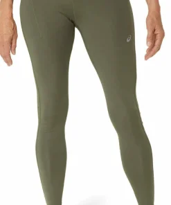 Sale Asics Women's Road High Waist Tight Mantle Green