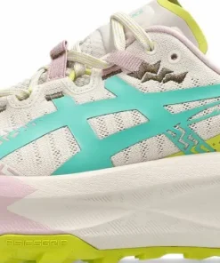 Clearance Asics Women's Trabuco Max 5 Mineral Beige/Aurora Green