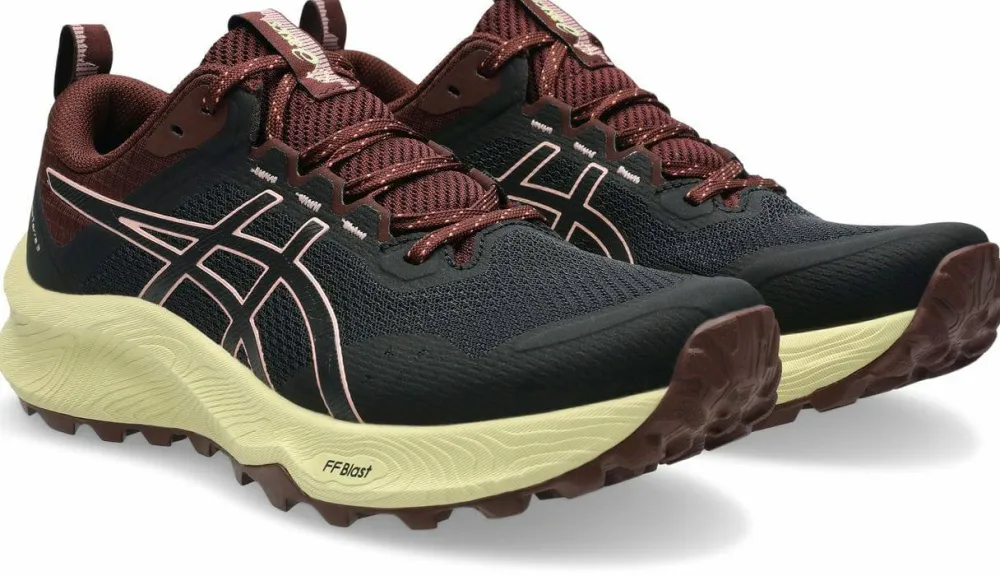 Clearance Asics Women's Trabuco Terra 3 Black/Wild Blossom