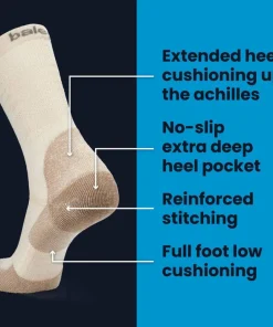 Sale Balega Hike Crew Jet Black