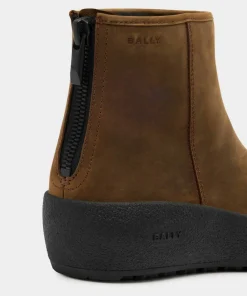 Outlet Bally Men's Guard Iii Bovine Nubuk Ficus