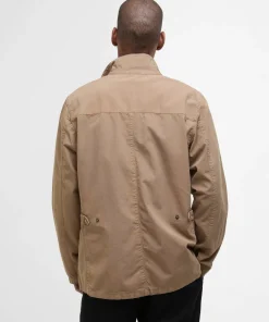 Hot Barbour Men's Ogston Casual Jacket Stone