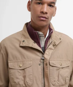 Hot Barbour Men's Ogston Casual Jacket Stone