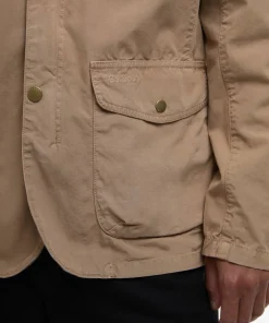 Hot Barbour Men's Ogston Casual Jacket Stone