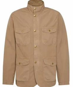 Hot Barbour Men's Ogston Casual Jacket Stone
