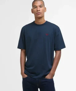 Discount Barbour Men's Rf Sports T-Sh Navy