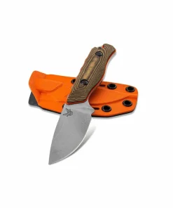 Benchmade Hidden Canyon Hunter With Richlite Handle Orange
