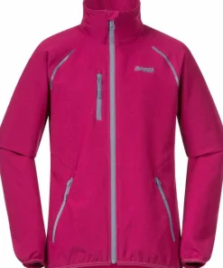 Best Bergans Girls' Sjoa Light Softshell Jacket Fandango Purple
