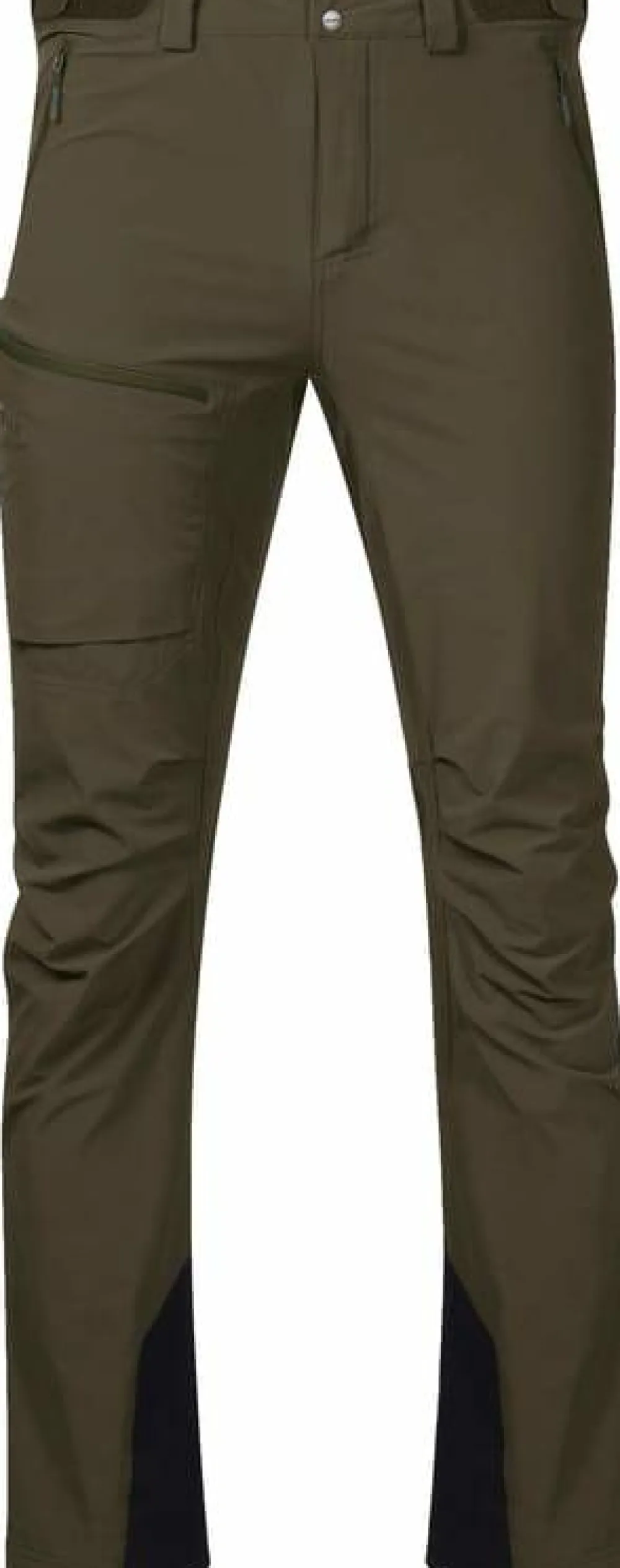 Clearance Bergans Men's Breheimen Softshell Pants Dark Green Mud