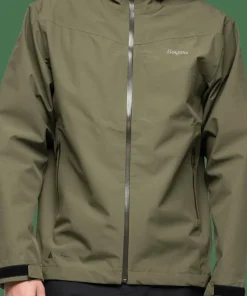 Hot Bergans Men's Essentials 2.5l Shell Jacket Dark Green Mud