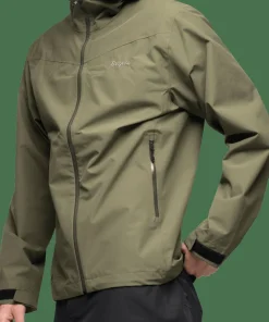 Hot Bergans Men's Essentials 2.5l Shell Jacket Dark Green Mud