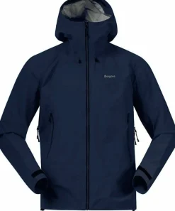 Sale Bergans Men's Rabot Alpine 3L Shell Jacket Navy Blue