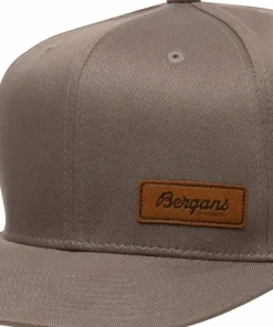 Hot Bergans Nordmarka Snapback Cap Solid Grey
