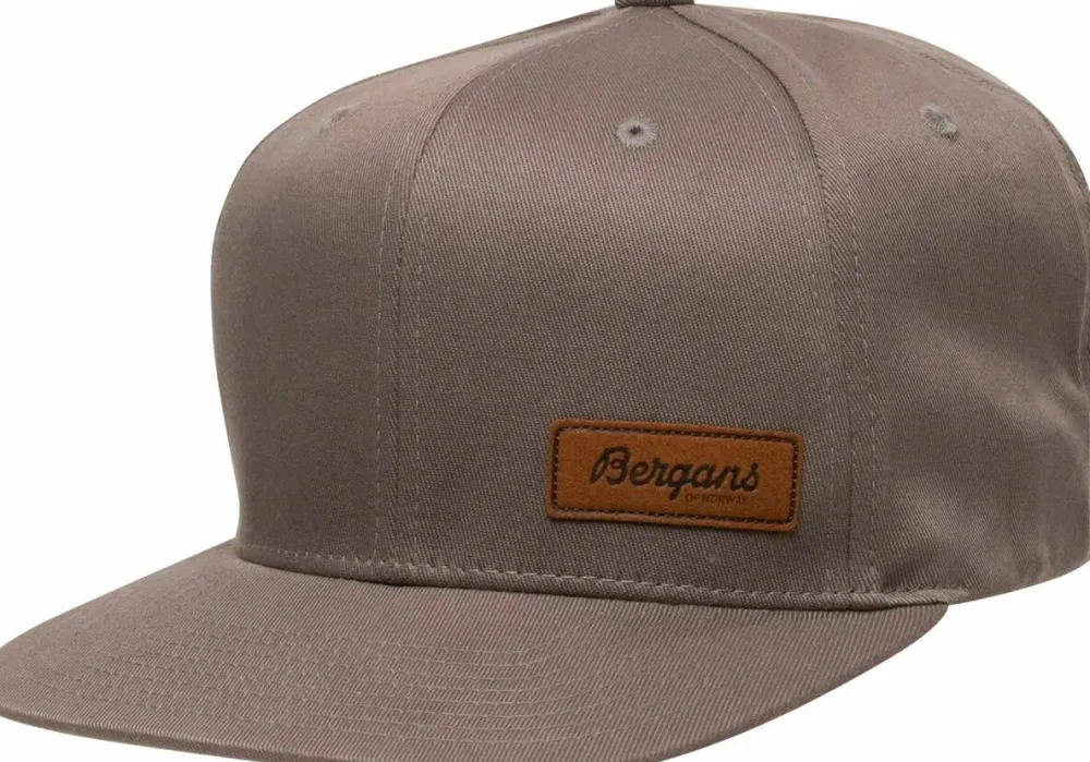 Hot Bergans Nordmarka Snapback Cap Solid Grey