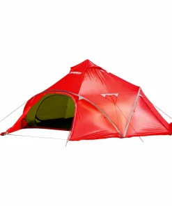 Online Bergans Wiglo® Lt V.2 6-pers Tent Red