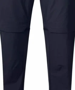 Best Bergans Women's Convertible Zip-Off Softshell Pants Navy Blue