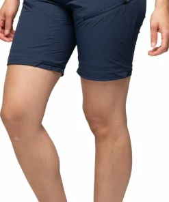 Best Bergans Women's Convertible Zip-Off Softshell Pants Navy Blue