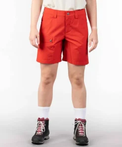 Outlet Bergans Women's Nordmarka Leaf Light Shorts Dark Brick