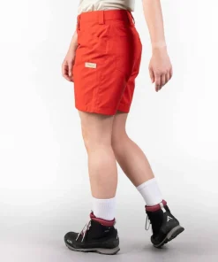 Outlet Bergans Women's Nordmarka Leaf Light Shorts Dark Brick