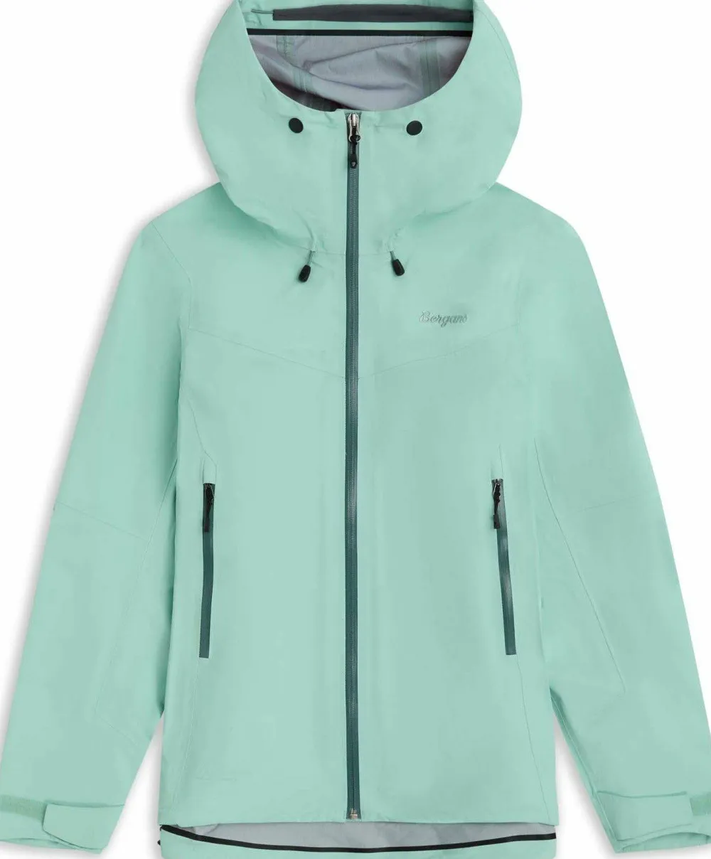Best Bergans Women's Rabot Light 3L Shell Jacket Mint Crush