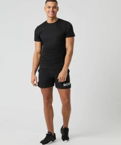 Sale Björn Borg Men's Borg Light T-Shirt Black Beauty