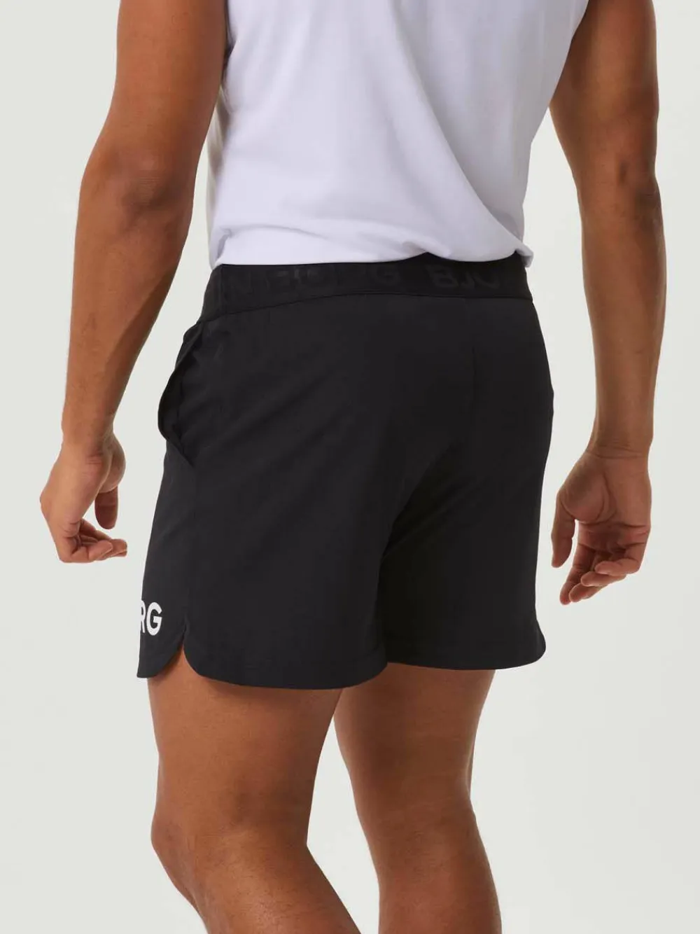 Sale Björn Borg Men's Borg Short Shorts Black Beauty 2