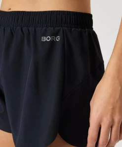 Hot Björn Borg Women's Borg Performance 2 In 1 Shorts Black Beauty