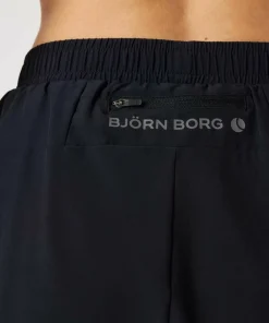Hot Björn Borg Women's Borg Performance 2 In 1 Shorts Black Beauty