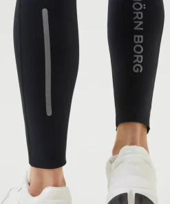 Outlet Björn Borg Women's Borg Running Winter Tights Black Beauty