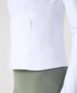 Hot Björn Borg Women's Borg Soft Zip Midlayer Brilliant White