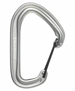 Black Diamond HotWire Carabiner Light Gray