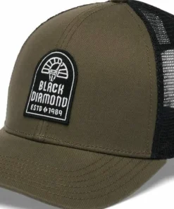 Sale Black Diamond Men's Trucker Hat Basalt-Black-Black Cam Patch