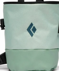 New Black Diamond Mojo Zip Chalk Bag Foam Green