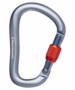 New Black Diamond RockLock Screwgate Carabiner GRAY