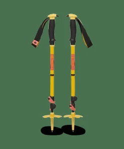 Discount Black Diamond Traverse 3 Ski Poles Sulphur Green