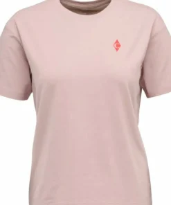 New Black Diamond Women's BD Dragon Short Sleeve Tee Pale Mauve