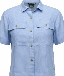 Outlet Black Diamond Women's Scenic Route Ss Shirt Creek Blue-Glacier