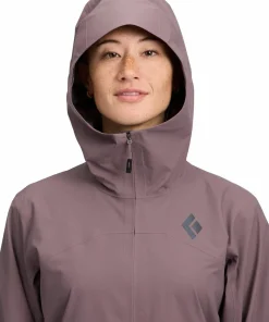 Best Black Diamond Women's Strataline Stretch Shell Dark Mauve