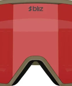 Bliz G002 Matte Camo Green/Brown W Red Multi MATTE CAMO GREEN / BROWN W RED MULTI