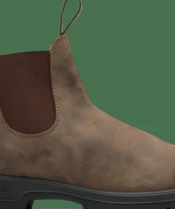 Outlet Blundstone Unisex Casual Chelsea Boots #585 Rustic Brown