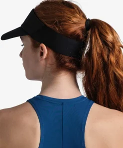 New Buff Go Visor Solid Black