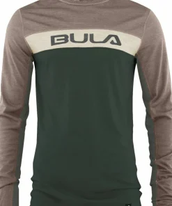 New Bula Men's Retro Merino Wool Crew Dolive