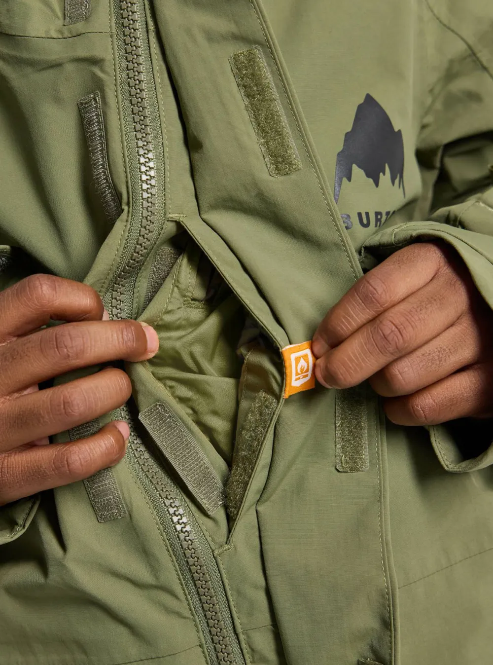 Outlet Burton Kids Skimmer Jacket Forest Moss