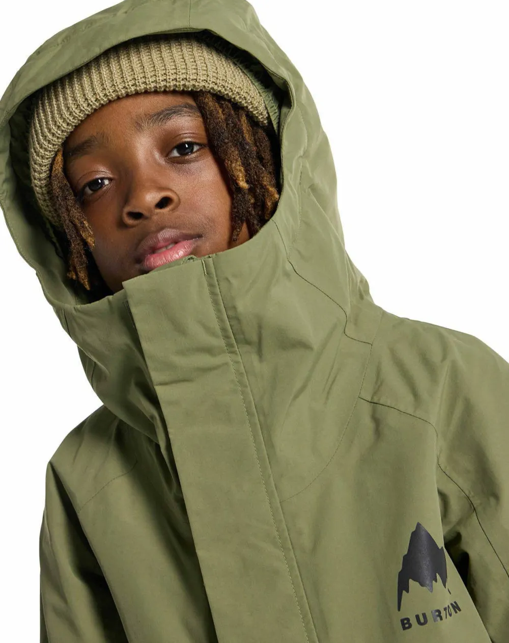 Outlet Burton Kids Skimmer Jacket Forest Moss