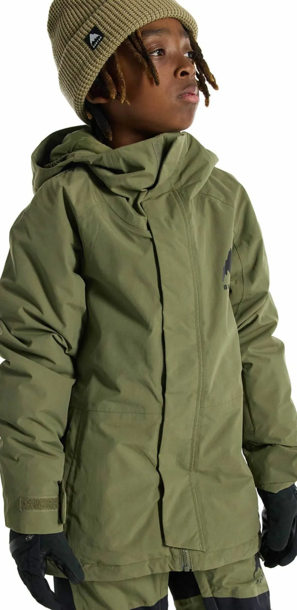 Outlet Burton Kids Skimmer Jacket Forest Moss