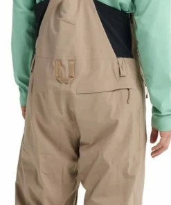 Outlet Burton Men's Reserve 2L Bib Pants Summit Taupe
