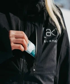 New Burton Women's Ak Gore Upshift Jacket True Black