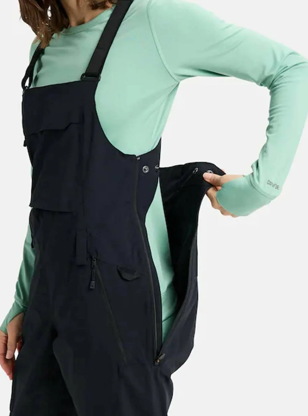 Online Burton Women's Reserve Stretch Bib True Black