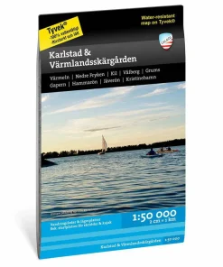 Calazo förlag Karlstad & Värmlandsskärgården 1:50.000 NoColour